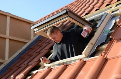 Pose de fenêtres de toit Velux à Alliat